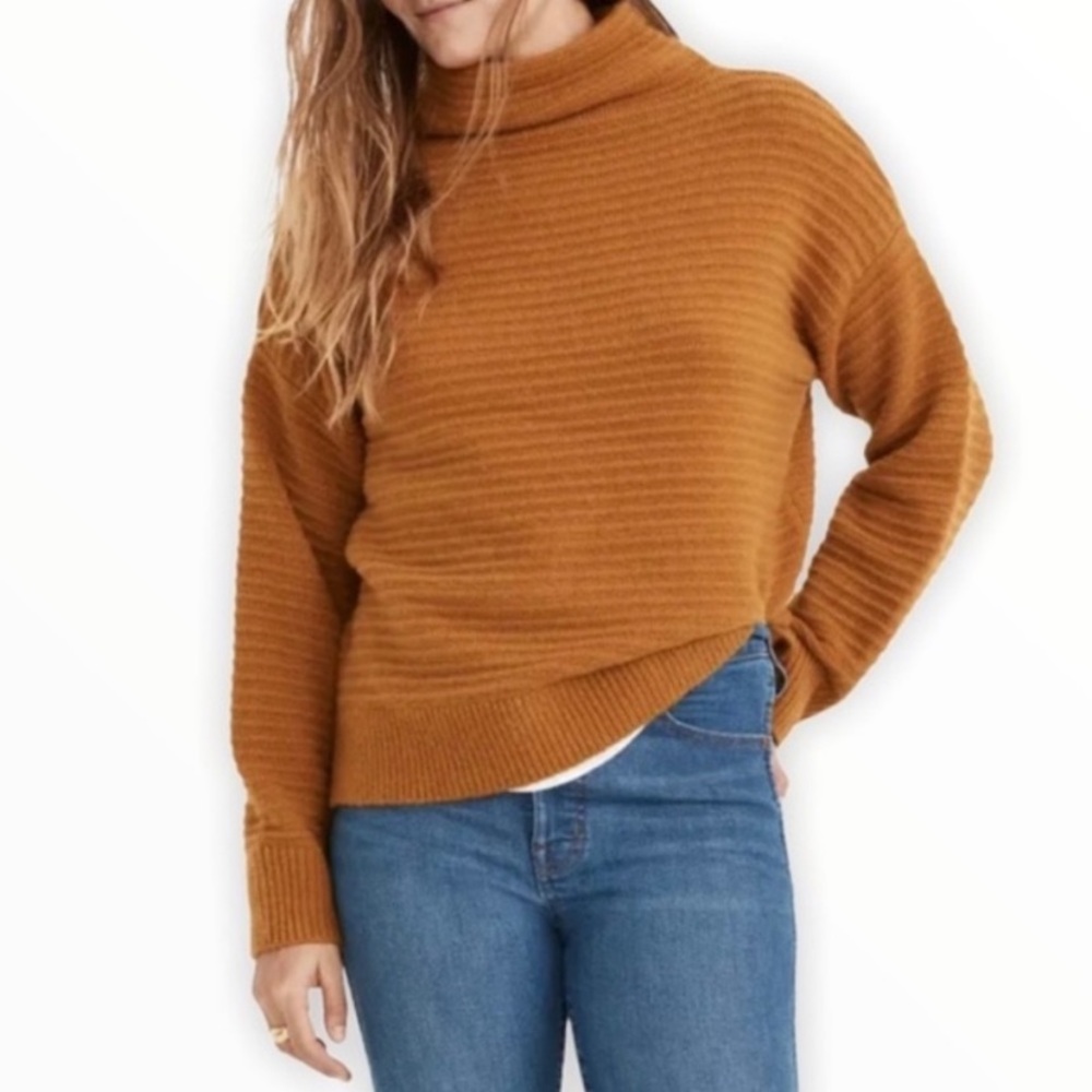 Madewell Belmont Mock Neck Sweater